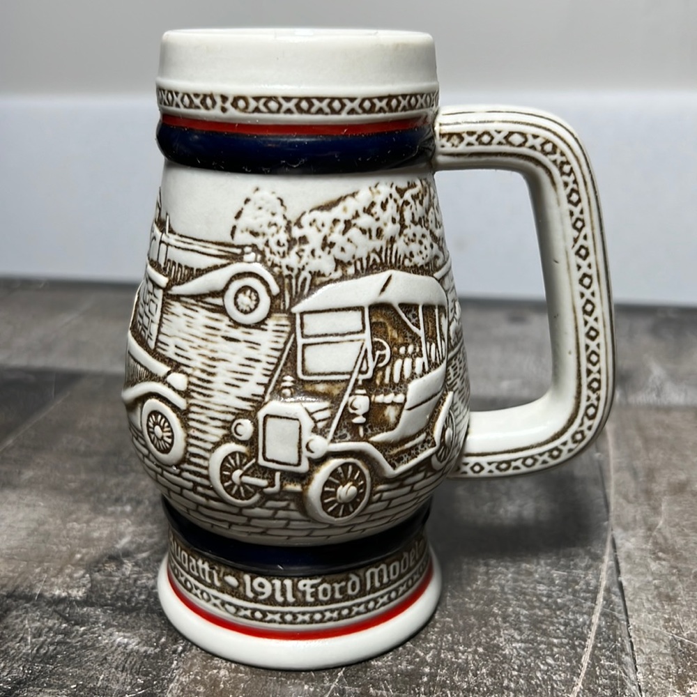 1982 Handcrafted by Ceramarte for Avon - Mini Ceramic Beer Stein Mug  #245389